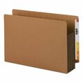 Smead Pocket Folder End Tab, 3.5" Expansion, Brown, PK10, Size: Legal 74681